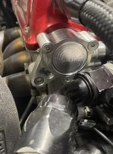 Torque Solution Black Billet Cam Sensor Housing Mitsubishi Evolution 1997-2005                                     - TS-EV-604BK - Image 2