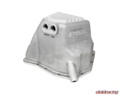 Torque Solutions HD Oil Pan for Subaru EJ20 EJ25 Engines - CNC Cast Aluminum, 6 Quart Capacity - TS-SU-599-OP