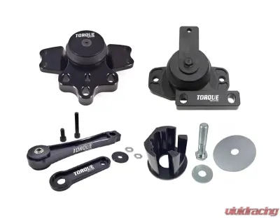 Torque Solution 2.0 TSI Street Engine Transmission and Pendulum Mount Kit with Insert Audi TT | A3 2005-2015 - TS-VW-012P-BS