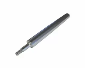 Torque Solution Silver Short Billet Radio Antenna Chrysler PT Cruiser 2001-2010