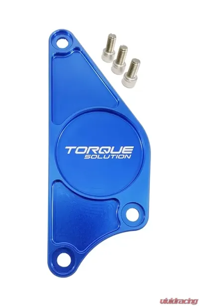Torque Solution Blue Billet Aluminum Cam Plate Subaru BRZ | Scion FRS 2013+ - TS-CAM-PLTBU
