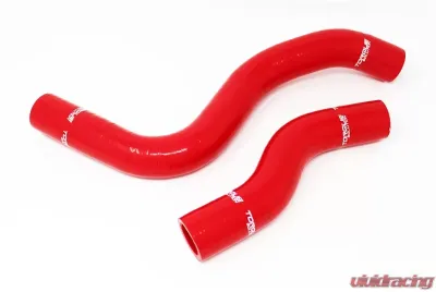 Torque Solution Red Silicone Radiator Hose Kit Honda Civic Type-R 2017-2021 - TS-CH-461RD