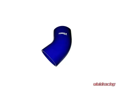 Torque Solution 2" Blue Universal 45 Degree Silicone Elbow - TS-CPLR-45D2BL