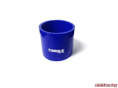 Torque Solution 2.25" Blue Universal Straight Silicone Coupler - TS-CPLR-S225BL