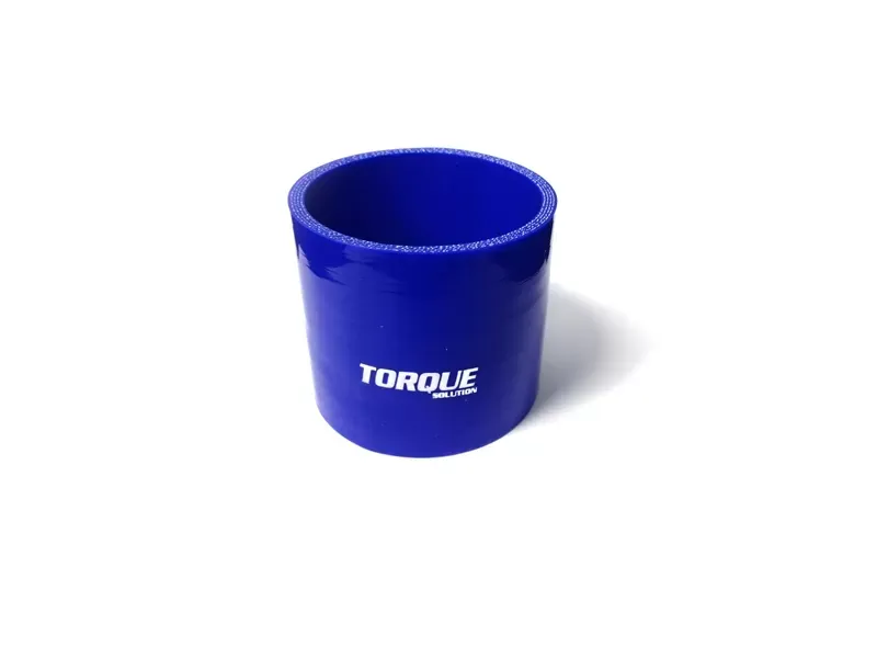 Torque Solution 2.75" Blue Universal Straight Silicone Coupler - TS-CPLR-S275BL