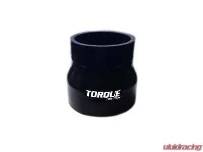 Torque Solution 2" to 3" Black Universal Transition Silicone Coupler - TS-CPLR-T23BK