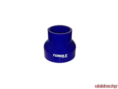 Torque Solution 2" to 3" Blue Universal Transition Silicone Coupler - TS-CPLR-T23BL