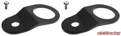 Torque Solution Black Radiator Mount Combo Mitsubishi Evolution VII | VIII | IX 2001-2006 - TS-EV-009c