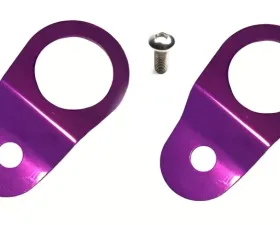 Torque Solution Purple Radiator Mount Combo Mitsubishi Evolution VII | VIII | IX 2001-2006