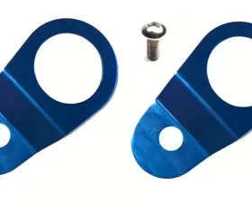 Torque Solution Blue Radiator Mount Combo Mitsubishi Evolution VII | VIII | IX 2001-2006