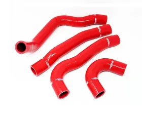 Torque Solution Red Silicone Radiator Hose Kit Mitsubishi Evolution X 2008-2015
