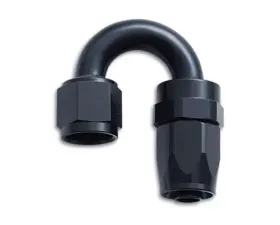 Torque Solution -6AN 180 Degree Rubber Hose Fitting