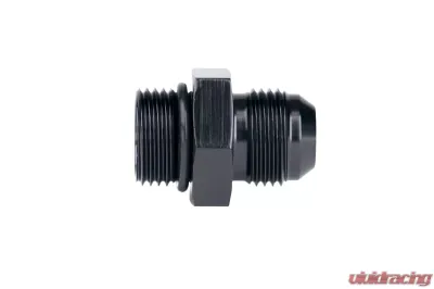 Torque Solution -8AN Straight Cut ORB to -8AN Flare Adapter Fitting - TS-FTG-8SC8F