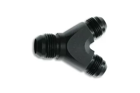 Torque Solution -8AN Flare Y to Dual -8AN Flare Adapter Fitting - TS-FTG-8YD8