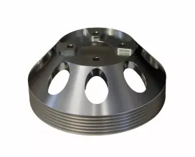 Torque Solution Silver Lightweight Water Pump Pulley Hyundai Genesis Coupe 2010+