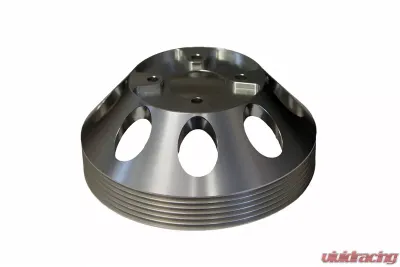 Torque Solution Silver Lightweight Water Pump Pulley Hyundai Genesis Coupe 2010+ - TS-GEN-003S