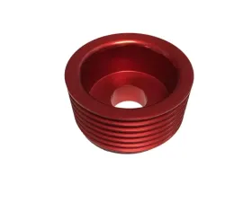 Torque Solution Red Lightweight Alternator Pulley Hyundai Genesis Coupe 2010+