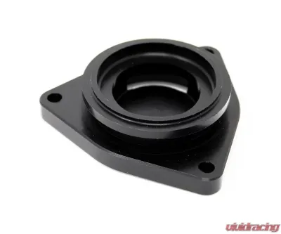 Torque Solution 2.0T Black Tial Blow Off Valve Adapter Hyundai Genesis Coupe 2010+ - TS-GEN-TIAL-BK
