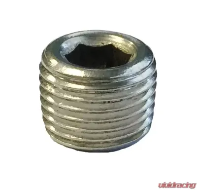 Torque Solution 1/8" Universal Single Stainless Steel NPT Plug - TS-NPT-18.1
