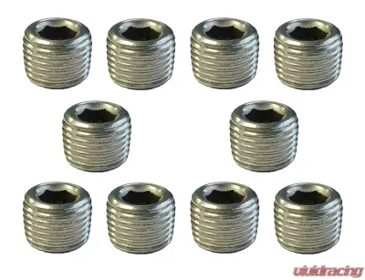 Torque 10 Pack 1/8" Universal Solution Stainless Steel NPT Plug - TS-NPT-18.10