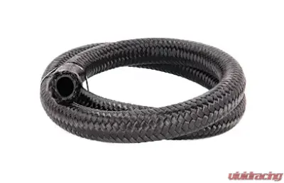 Torque Solution -10AN 5ft ID Nylon Braided Rubber Hose - TS-RH-NR10-5