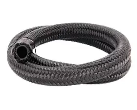 Torque Solution -10AN 50ft ID Nylon Braided Rubber Hose