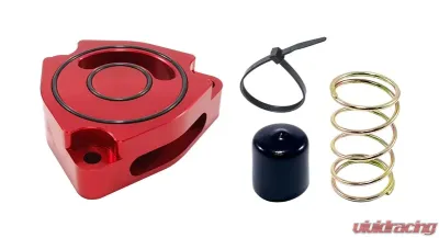 Torque Solution Red Blow Off Valve Sound Plate Hyundai Veloster Turbo 2012-2017 - TS-SP2-HVR