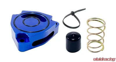 Torque Solution Blue Blow Off Valve Sound Plate Kia Forte Koup Turbo 2014+ - TS-SP2-KFBU