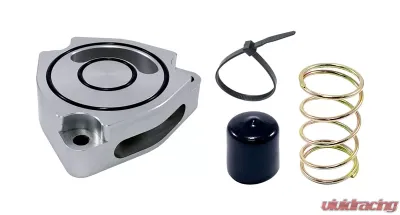 Torque Solution Silver Blow Off Valve Sound Plate Kia Forte Koup Turbo 2014+ - TS-SP2-KFS