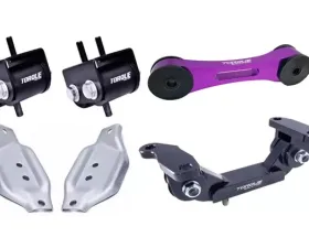 Torque Solution Purple Transmission Engine Pitch Mount Kit with Mount Plates Subaru WRX | STI 2020-2021