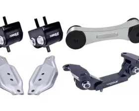 Torque Solution Silver Transmission Engine Pitch Mount Kit with Mount Plates Subaru WRX | STI 2020-2021