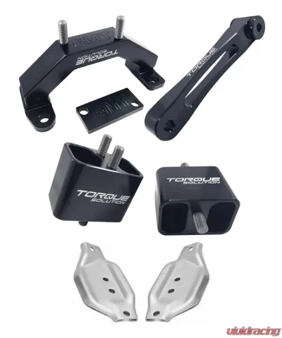 Torque Solution Solid Engine / Transmission / Pitch Mount with Mount Plates Subaru WRX | STI 2020-2021 - TS-SU-123SB-PL