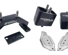 Torque Solution Solid Billet Engine & Transmission Mounts with Mount Plates Subaru WRX | STI 2020-2021