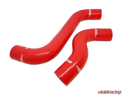 Torque Solution Red Silicone Radiator Hose Kit Subaru WRX | Forester XT 2014-2022 - TS-SU-419RD