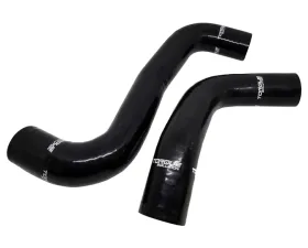 Torque Solution Black Silicone Radiator Hose Kit Subaru WRX | STI | Forester 2008-2021