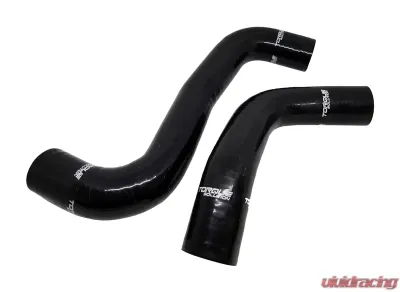 Torque Solution Black Silicone Radiator Hose Kit Subaru WRX | STI | Forester 2008-2021 - TS-SU-420BK