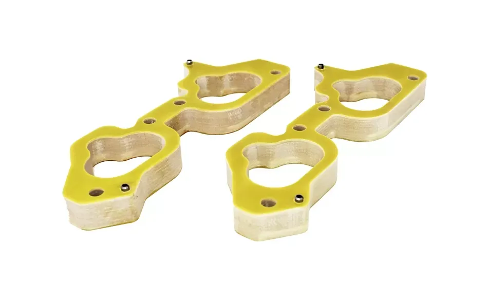 Torque Solution 19mm Phenolic Thermal Intake Spacers TGV Housings Subaru WRX | STI | Legacy 2020-2021 - TS-SU-478-TGV