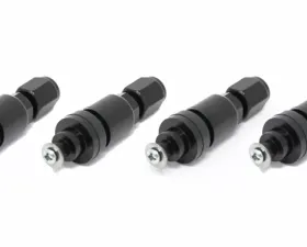 Torque Solution Black Billet TPMS Valve Stem Kit Subaru | Ford | Lincoln 2008-2022