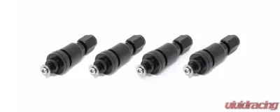 Torque Solution Black Billet TPMS Valve Stem Kit Subaru | Ford | Lincoln 2008-2022 - TS-SU-558BK-4