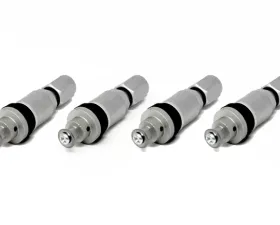 Torque Solution Silver Billet TPMS Valve Stem Kit Subaru | Ford | Lincoln 2008-2022
