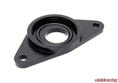 Torque Solution Black HKS Blow Off Valve Adapter Flange Subaru WRX | STI 2020-2021 - TS-SU-HKS-BK