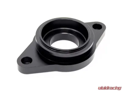 Torque Solution Black Tial Blow Off Valve Adapter Subaru WRX 2008-2014 - TS-SU-TIAL2-BK