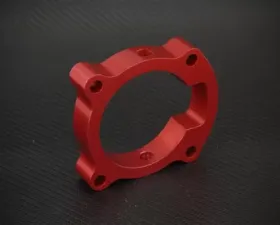Torque Solution 2.0T Red Throttle Body Spacer Hyundai Genesis Coupe 2010-2012