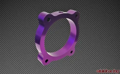Torque Solution 3.8L Purple Throttle Body Spacer Hyundai Genesis 2013-2016 - TS-TBS-021PR