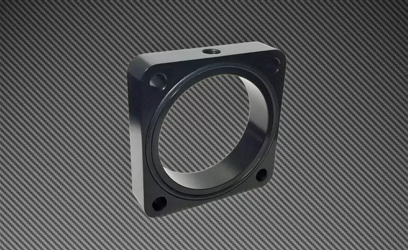 Torque Solution Black Throttle Body Spacer Subaru BRZ | Scion FRS 2013-2022 - TS-TBS-023BK