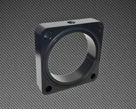 Torque Solution Black Throttle Body Spacer Subaru BRZ | Scion FRS 2013-2022