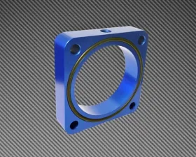 Torque Solution Blue Throttle Body Spacer Subaru BRZ | Scion FRS 2013-2022