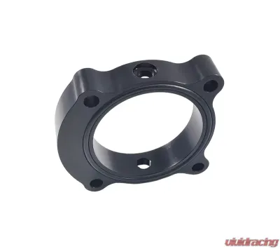 Torque Solution 2.0T Black Throttle Body Spacer Hyundai Genesis Coupe 2013-2016 - TS-TBS-029B