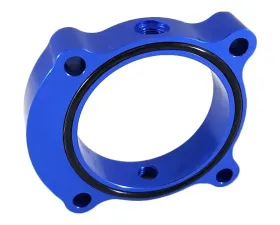 Torque Solution 2.0T Blue Throttle Body Spacer Hyundai Sonata 2010-2015