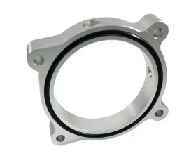 Torque Solution Throttle Body Spacer (Silver) Ford Mustang GT 5.0L 2011-2022